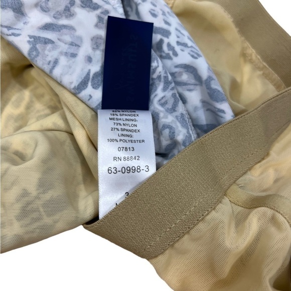 Swimsuits for All One Piece Swim Dress Animal Print Plus Size - Picture 9 of 9